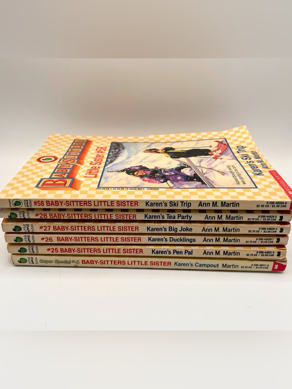 The Baby-Sitters Little Sister Paperback Stack - Lot of 6 paperback books
